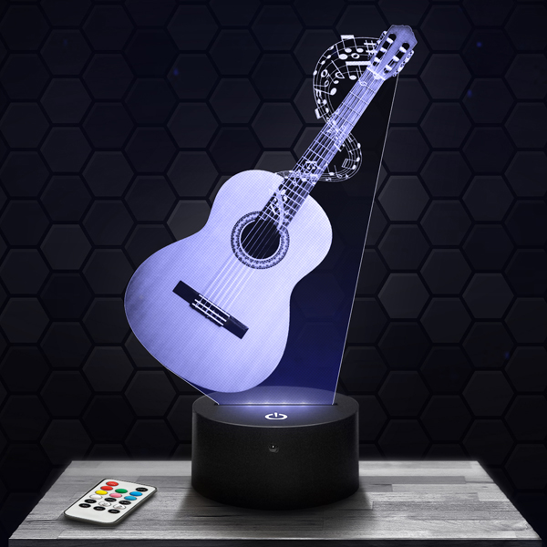 Acoustic
  Guitar 3D LED lamp
