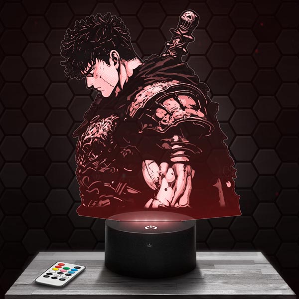 Berserk
  Guts 3D LED Lamp