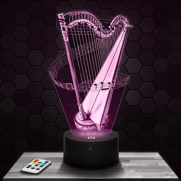 Harp 3D
  LED lamp