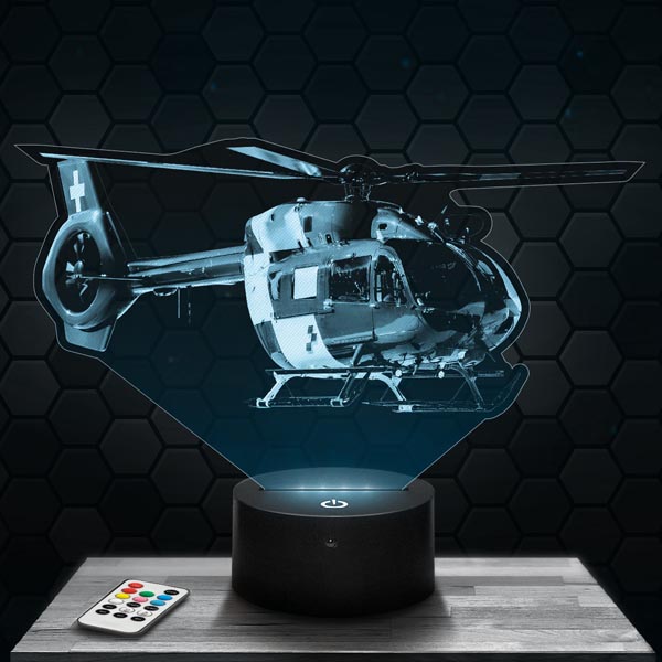 Helicopter
  3D LED Lamp