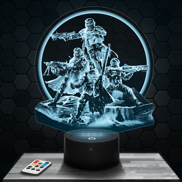 Helldivers
  2 3D LED lamp
