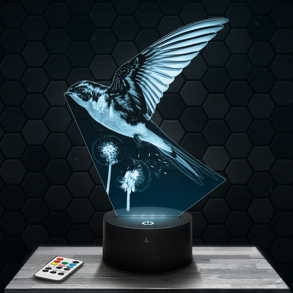 Swallow 3D
  LED lamp