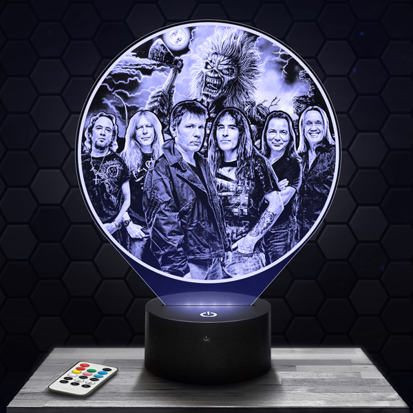 Iron
  Maiden 3D LED lamp