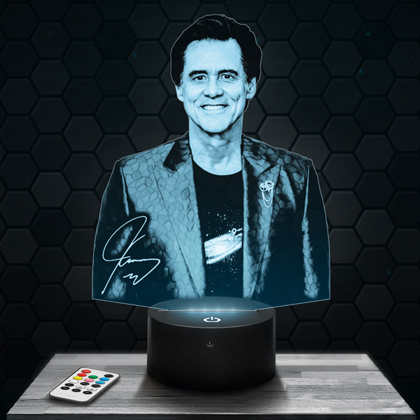 Jim Carrey
  3D LED lamp