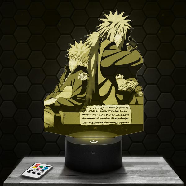 Naruto
  Jiraya and Naruto 3D LED Lamp