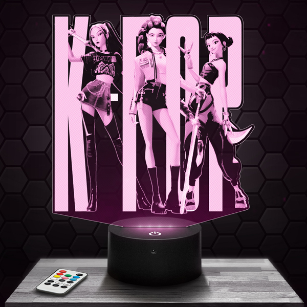 K-pop
  Demon Hunters 3D LED lamp