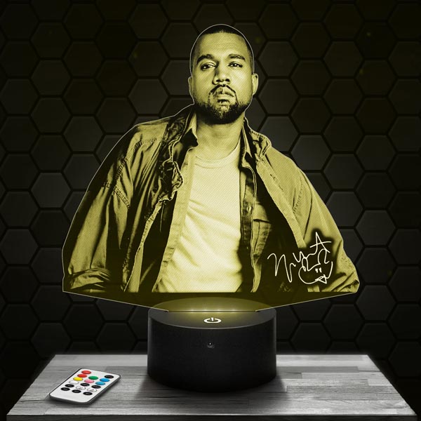 Kanye West
  3D LED Lamp