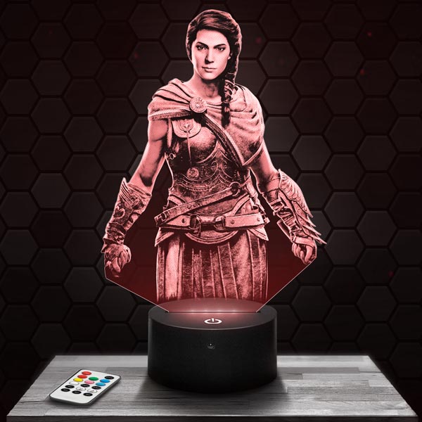 Assassin’s
  Creed Kassandra 3D LED Lamp