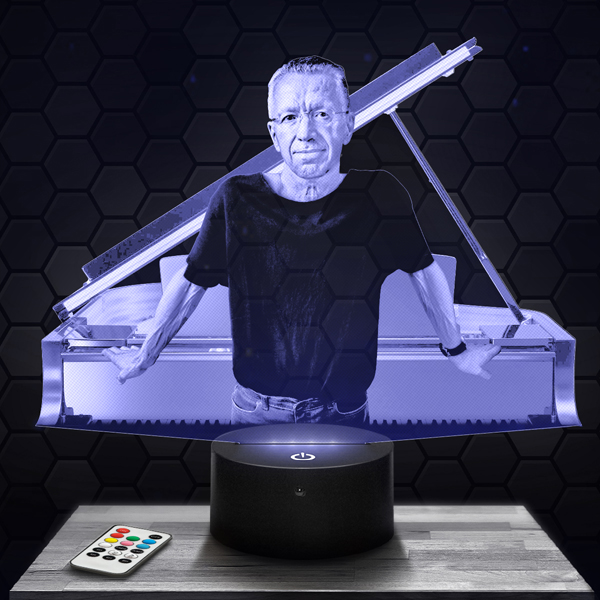 Keith
  Jarrett 3D LED lamp