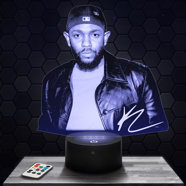 Kendrick
  Lamar 3D LED lamp