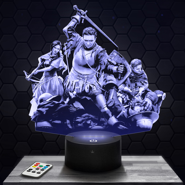 Kingdom
  Come Delivrance 2 3D LED lamp