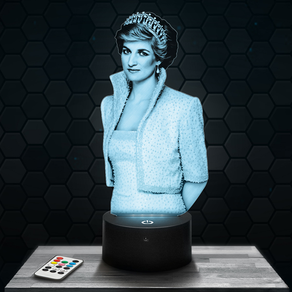 Lady Diana
  3D LED lamp