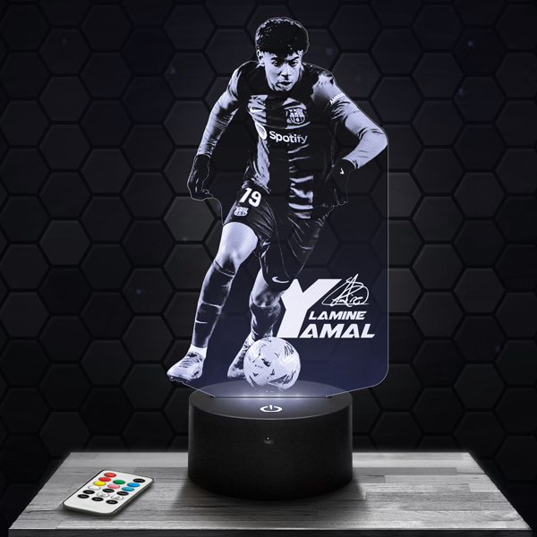 Lamine
  Yamal 3D LED lamp