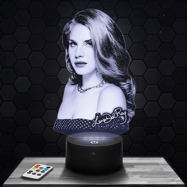 Lana Del
  Rey 3D LED Lamp
