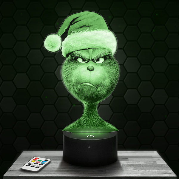 The Grinch
  3D LED lamp