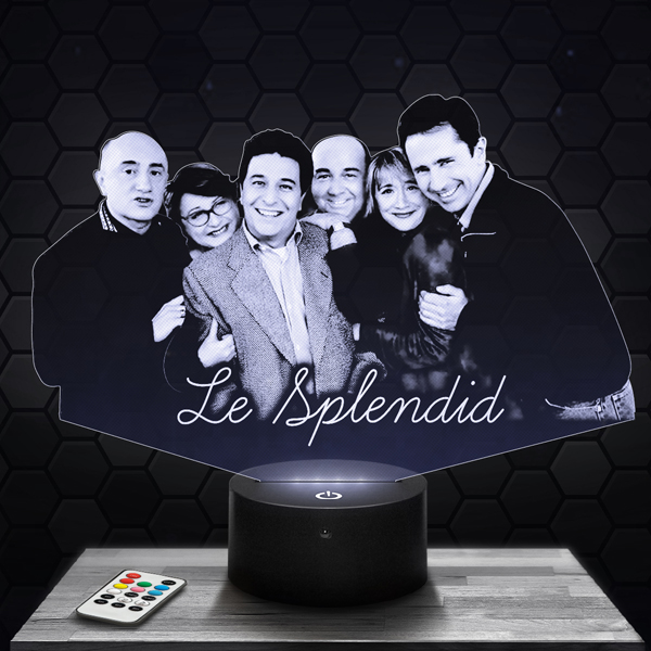 Le
  Splendid 3D LED lamp