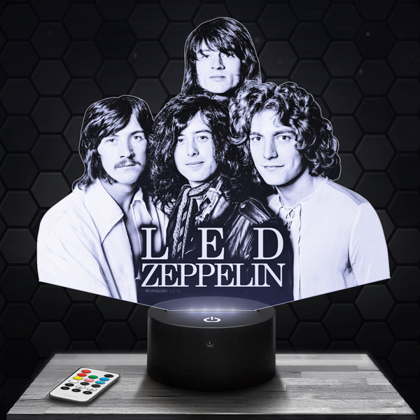 Led
  Zeppelin 3D LED lamp