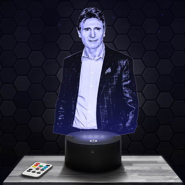 Liam
  Neeson 3D LED lamp