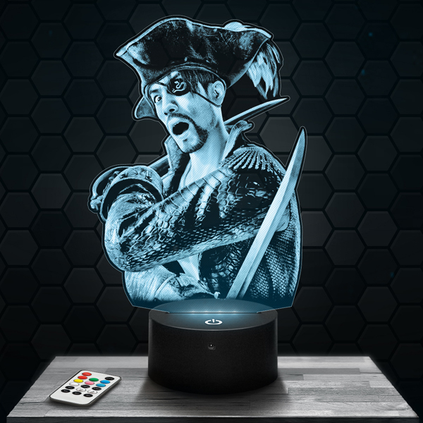 Like A
  Dragon Pirate Yakuza 3D LED lamp