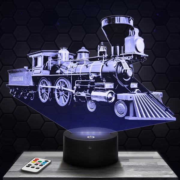 Steam
  Locomotive 3D LED Lamp