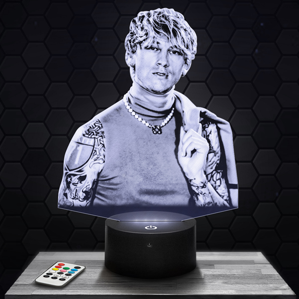 Machine
  Gun Kelly 3D LED lamp