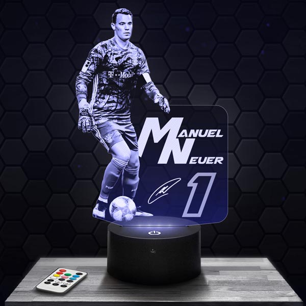 Manuel
  Neuer 3D LED Lamp