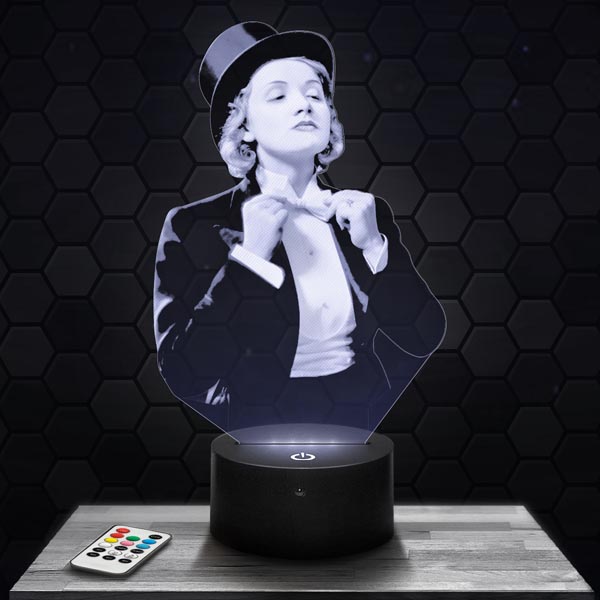 Marlène
  Dietrich 3D LED Lamp