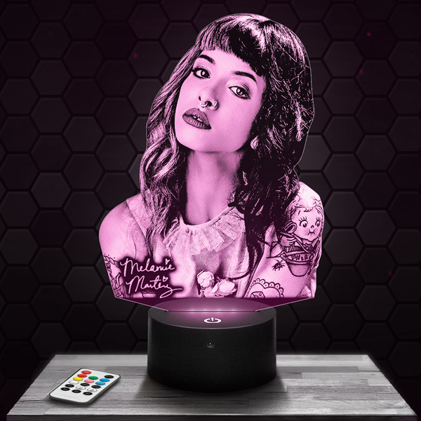 Melanie
  Martinez 3D LED lamp
