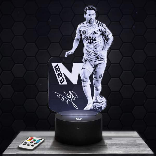 Lionel
  Messi Inter Miami 3D LED lamp