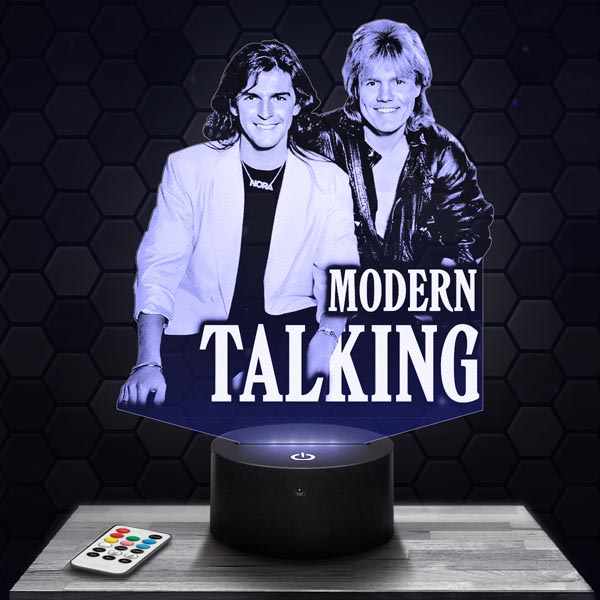 Modern
  Talking 3D LED Lamp