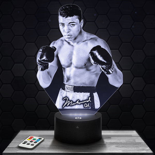 Mohamed
  Ali 3D LED lamp