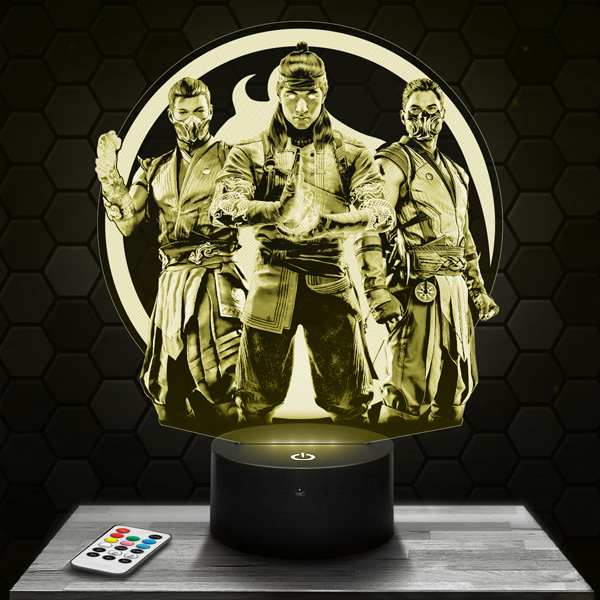 Mortal
  Kombat 1 3D LED lamp