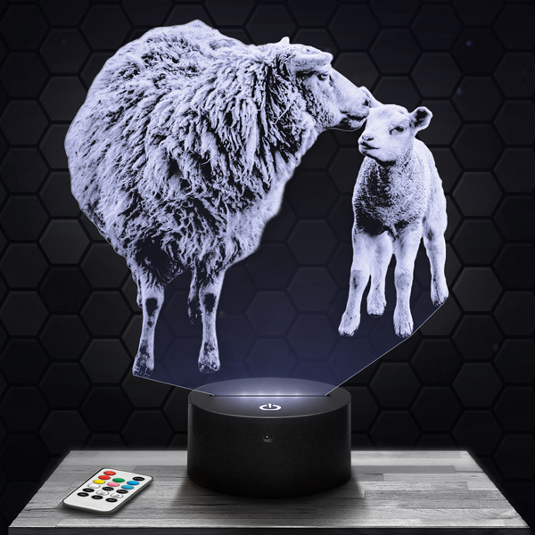 Sheep 3D
  LED lamp