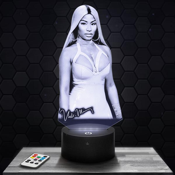 Nicki
  Minaj 3D LED Lamp