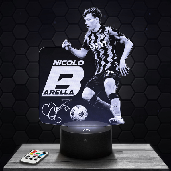 Nicolo
  Barella Inter Milan 3D LED lamp