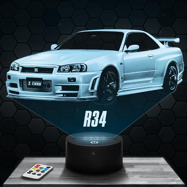 Nissan
  Skyline GTR R34 3D LED Lamp
