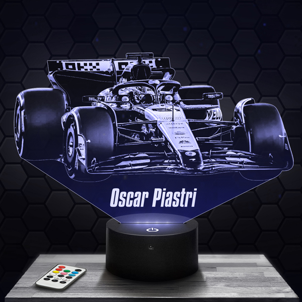 Oscar
  Piastri F1 McLaren 3D LED lamp