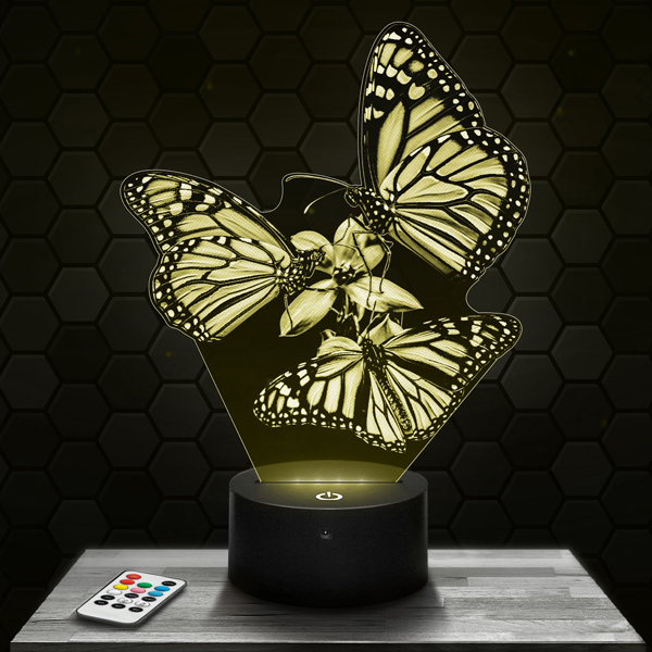 Butterfly
  3D LED lamp