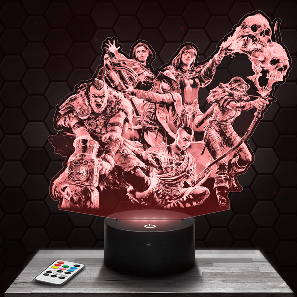 Path of
  Exile 2 3D LED lamp