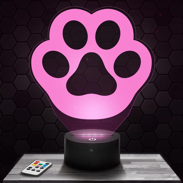 Cat Paw 3D
  LED Lamp