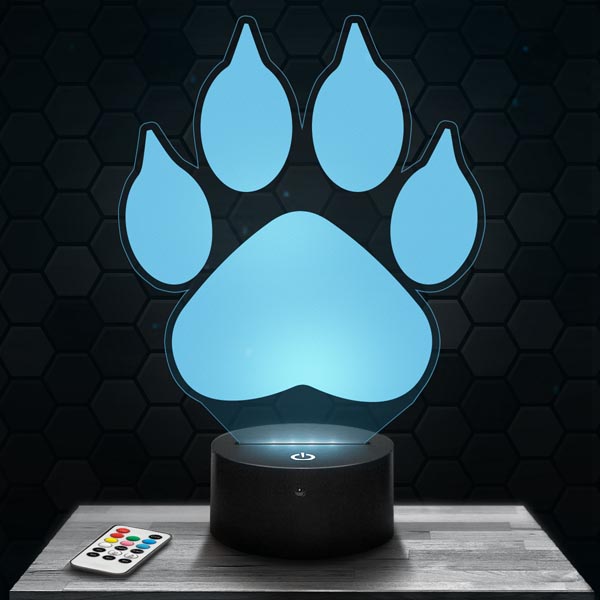 Dog Paw 3D
  LED Lamp