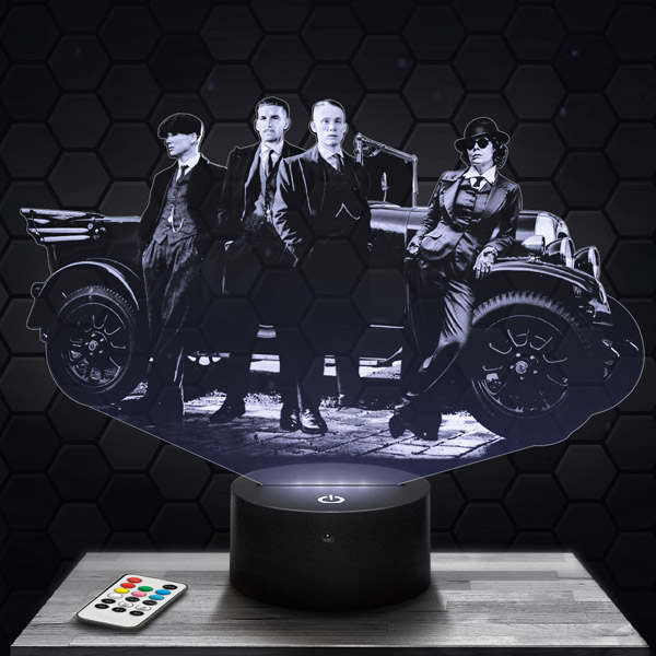 Peaky
  Blinders – Shelby Family 3D LED Lamp