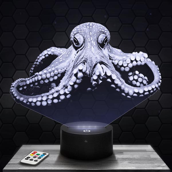 Octopus 3D
  LED Lamp