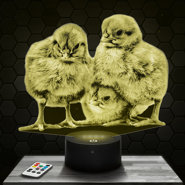 Chicks 3D
  LED lamp