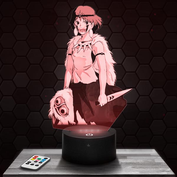Princess
  Mononoke 3D LED Lamp