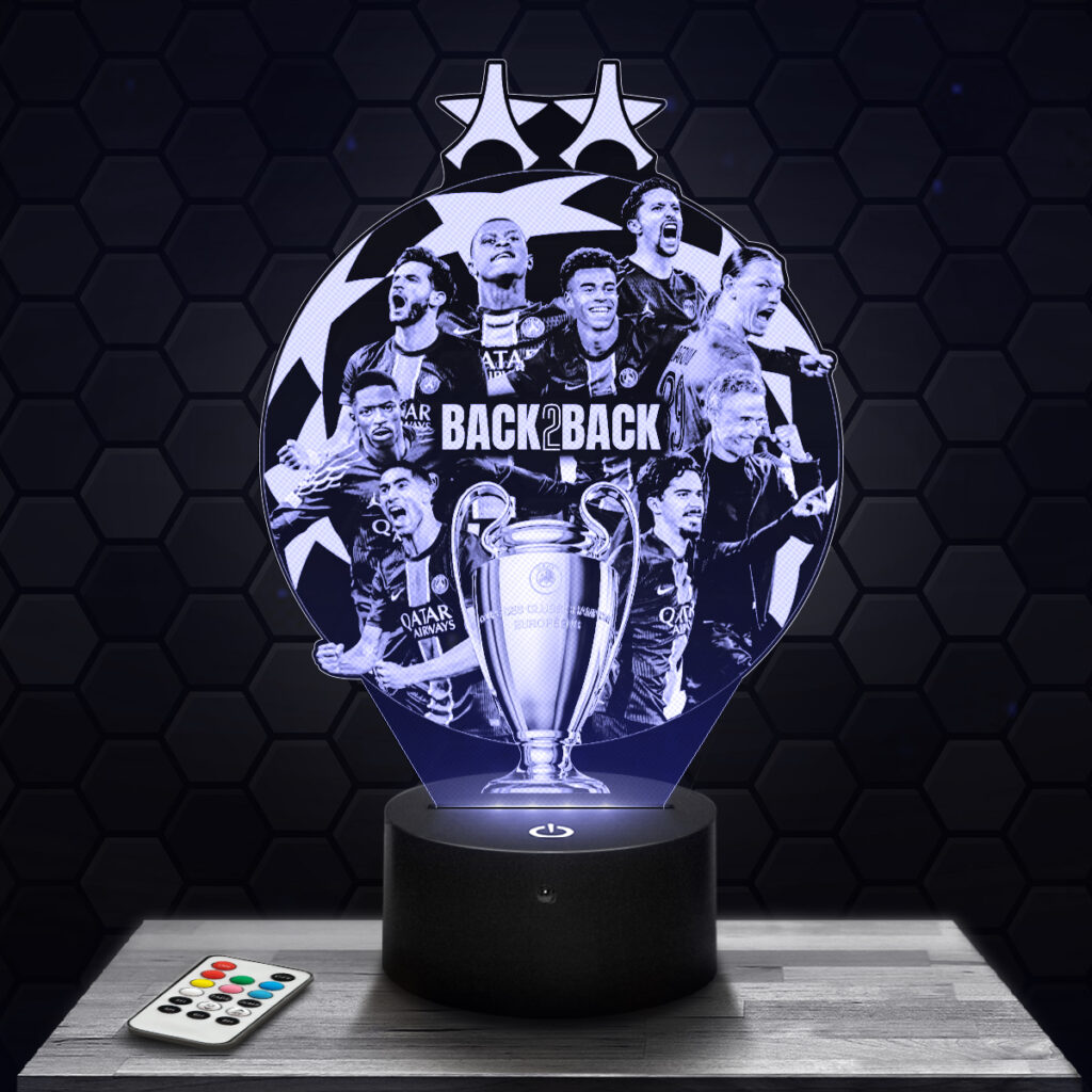 Champions  League PSG 3D LED lamp