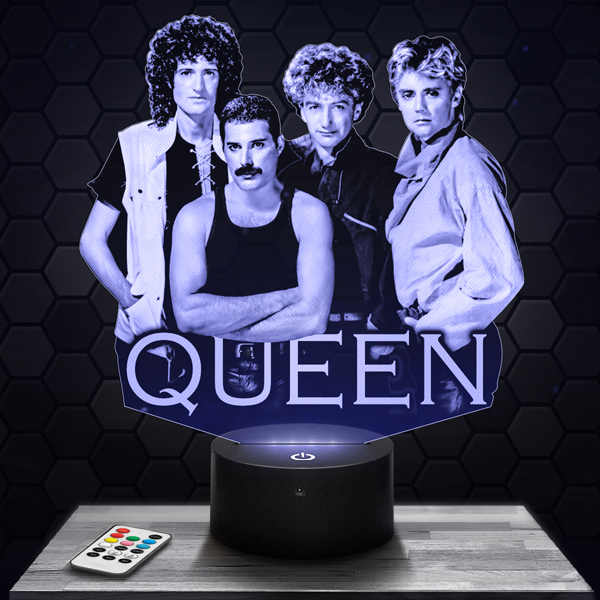 Queen 3D
  LED lamp