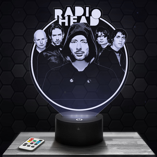 Radiohead
  3D LED lamp