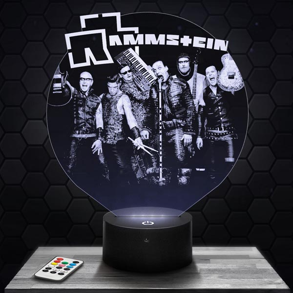 Rammstein
  3D LED Lamp