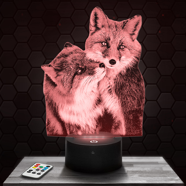 Fox 3D LED
  lamp